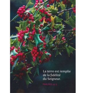 carte divers avec verset