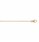 CHAINE FORCAT 1.6MM PLAQUÉ OR 38CM