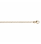 CHAINE GOURMETTE 1.5MM 42CM PLAQUÉ OR