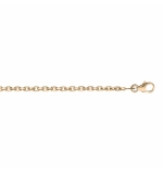 CHAINE FORCAT 2.3MM 45CM PLAQUÉ OR