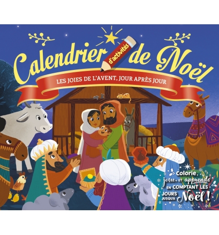 Calendrier d'activités de Noël Les joies de l'avent, jour après jour