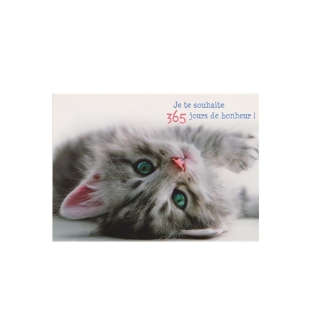 Carte Anniversaire