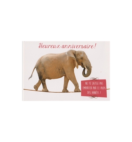 Carte Anniversaire