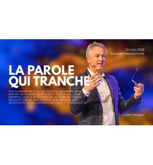 La Parole qui tranche - Samuel Peterschmitt MP3 