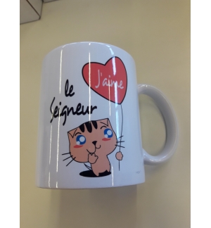 Mug : J'aime le Seigneur ( Enfant)