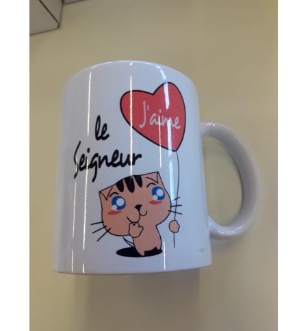 Mug : J'aime le Seigneur ( Enfant) Mug : J'aime le Seigneur ( Enfant)