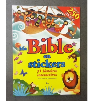 Ma Bible en stickers - 31 histoires interactives - Plus de 250 stickers - De 4 à