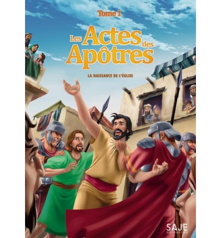 DVD Actes des Apôtres - Tome 1 : La naissance de l'Eglise. Durée 1h11