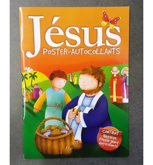Jésus - Poster-autocollants - Dès 6 ans