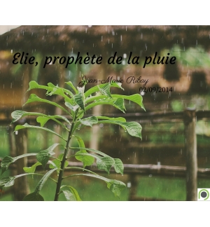 Elie, prophète de la pluie - Jean-Marie Ribay - CD ou DVD