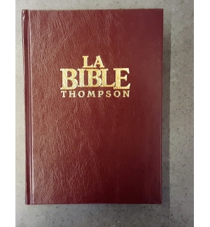 BIBLE THOMPSON "LA COLOMBE" couverture rigide (sans onglet)