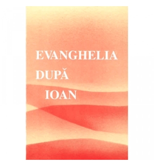 Evangile de Jean en Roumain - Format poche, broché, souple orange