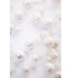 Collier - Cascade de perles blanches