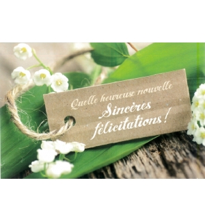 Carte mariage