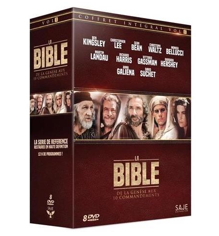 DVD La Bible De la Genèse aux 10 Commandements - Coffret intégral vol. 1