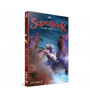 DVD Superbook Tome 4 - Saison 1 - Episodes 10 à 13  - Collectif