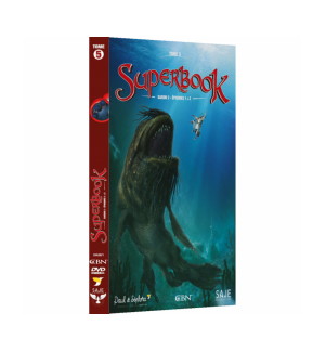 DVD Superbook Tome 5 - Saison 2 Episode 1 à 3 