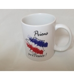 Mug "Prions pour la France !"