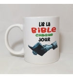 Mug "Lis la Bible chaque jour"