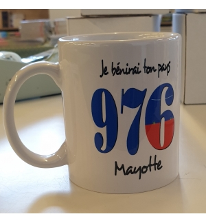 Mug Je bénirai ton pays 976 Mayotte 