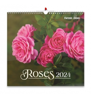Calendrier 2024 - Roses Mural (grand format)