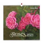 Calendrier 2024 - Roses Mural (grand format)