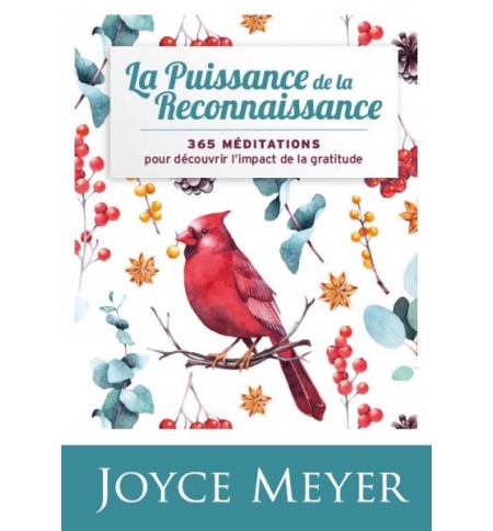 La puissance de la reconnaissance 365 méditations - Joyce Meyer