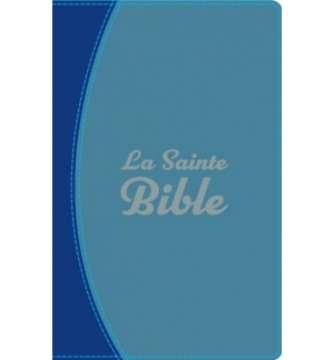 Bible Compacte Segond 1910 couverture souple duo bleue