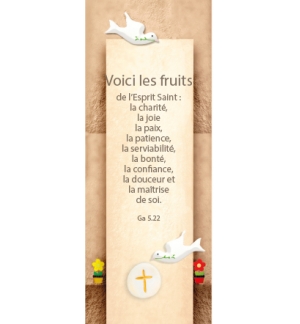 Signet Fruits de L'Esprit
