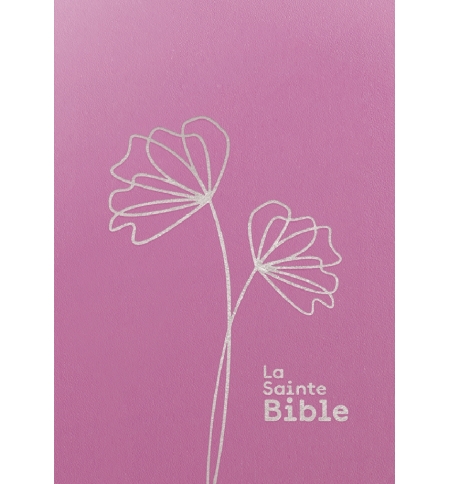 La Sainte Bible - Rose - Gros caractères