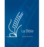 Bible, Version du Semeur 2015, rigide bleue, tranche blanche [Relié] 