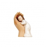 Figurine Fillette dans une main 12cm