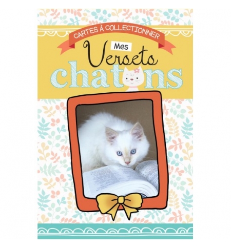 Mes versets chatons cartes à collectionner