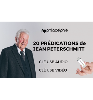 Clé USB prédications Jean Peterschmitt (Edition 2021)