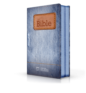 Bible Segond 21 compacte (Premium Style) couverture souple toilée motif jeans, a