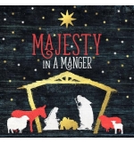 CD Majesty in a Manger - Various