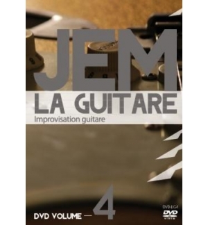 DVD JEM la guitare - Volume 4 - Improvisation guitare