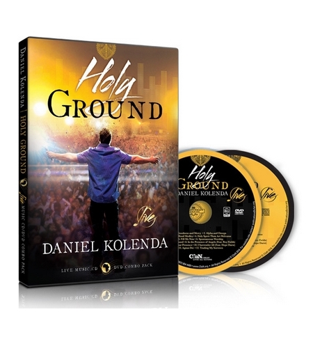 DVD + CD Holy Ground (en anglais) - Daniel Kolenda