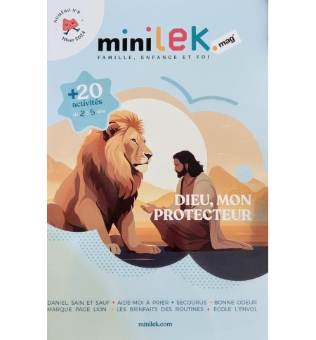 Minilek Mag’ n°8 – Dieu, mon protecteur (2 à 5 ans)