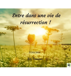 Entre dans une vie de résurrection ! - Eric Toumieux