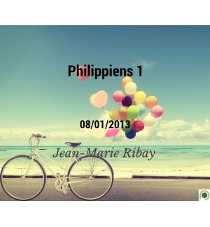 Philippiens 1 - Jean-Marie Ribay - CD ou DVD