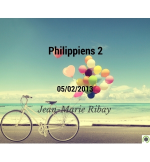 Philippiens 2 - Jean-Marie Ribay - CD ou DVD