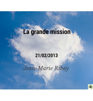 La grande mission - Jean-Marie Ribay - CD