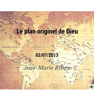 Le plan originel de Dieu - Jean-Marie Ribay - CD ou DVD