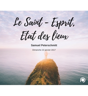 Le Saint-Esprit, état des lieux .- Samuel Peterschmitt