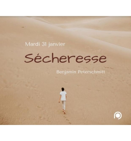 Sécheresse - Benjamin Peterschmitt - CD ou DVD