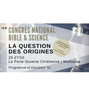 Clé USB du Congrès National  Bible et Science - La question des origines