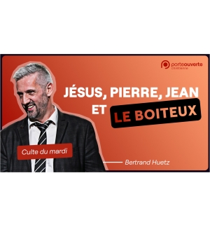 Jésus, Pierre, Jean et le boiteux - Bertrand Huetz MP3