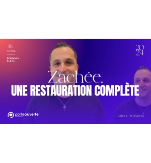 Zachée, une restauration complète - Benjamin Elbaz MP3