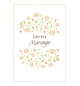 Carte double - Heureux Mariage -Roses-